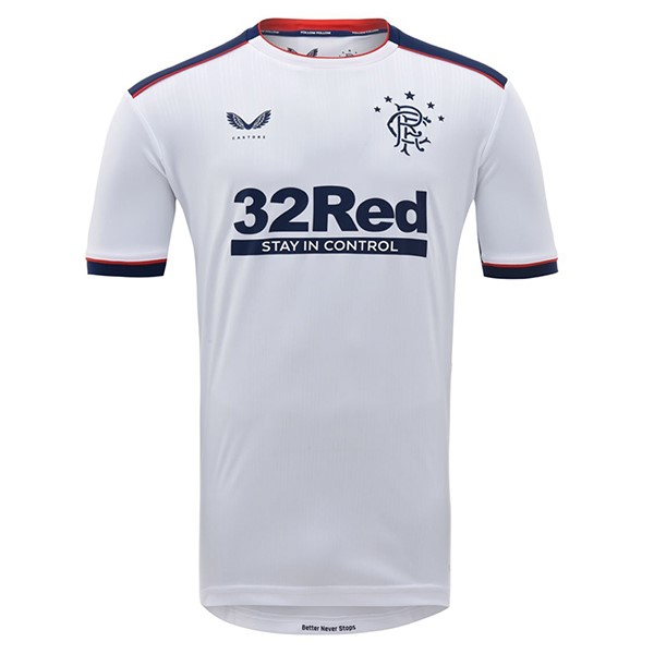 Tailandia Camiseta Rangers 2ª 2020-2021 Blanco